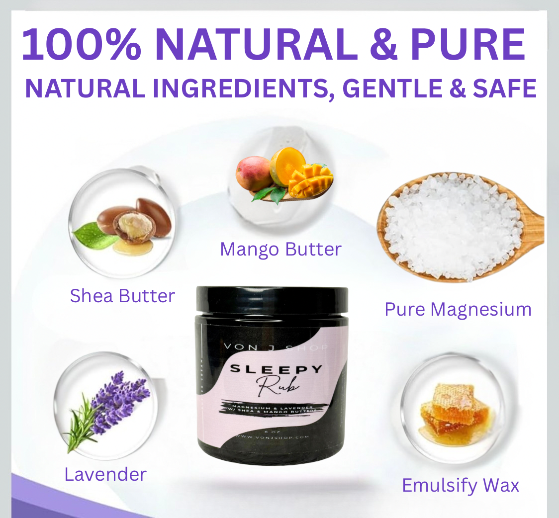 SLEEPY RUB - Magnesium Body Cream