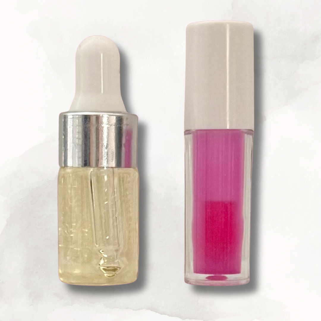 FACE OIL & LIP GLOSS SAMPLE PACK