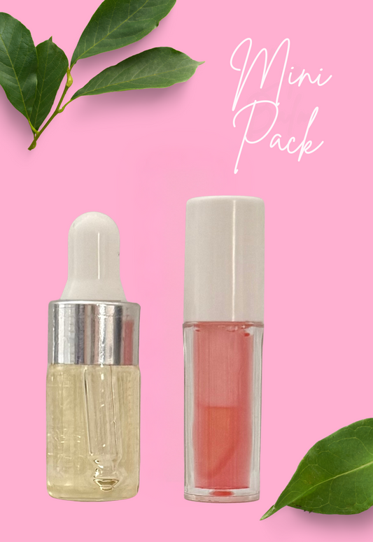 FACE OIL & LIP GLOSS SAMPLE PACK