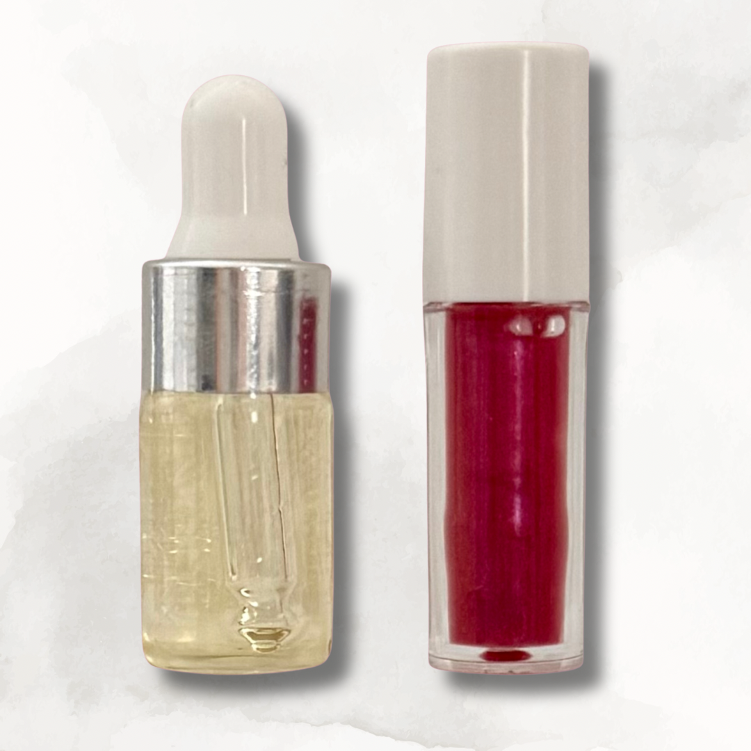 FACE OIL & LIP GLOSS SAMPLE PACK
