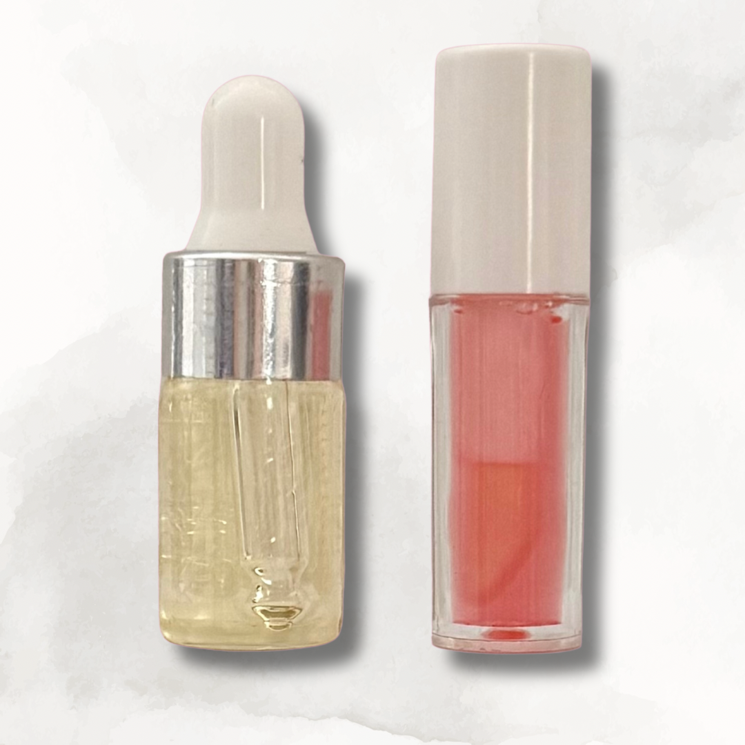 FACE OIL & LIP GLOSS SAMPLE PACK